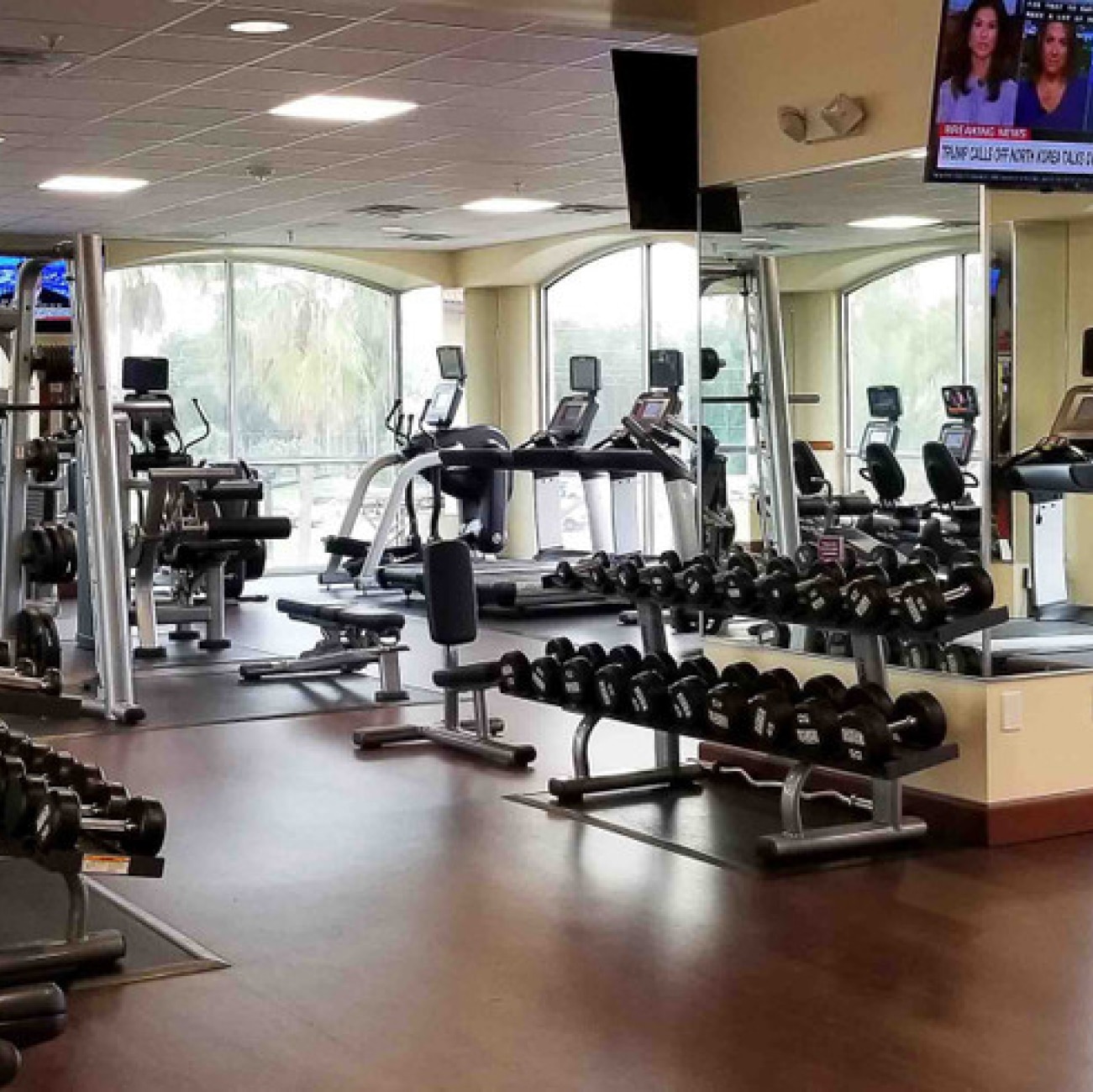 Gimnasio en el Westgate Lakes