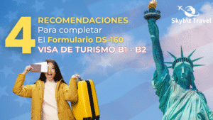 alt. recomendaciones para completar el formulario de visa a Estados Unidos ds-160